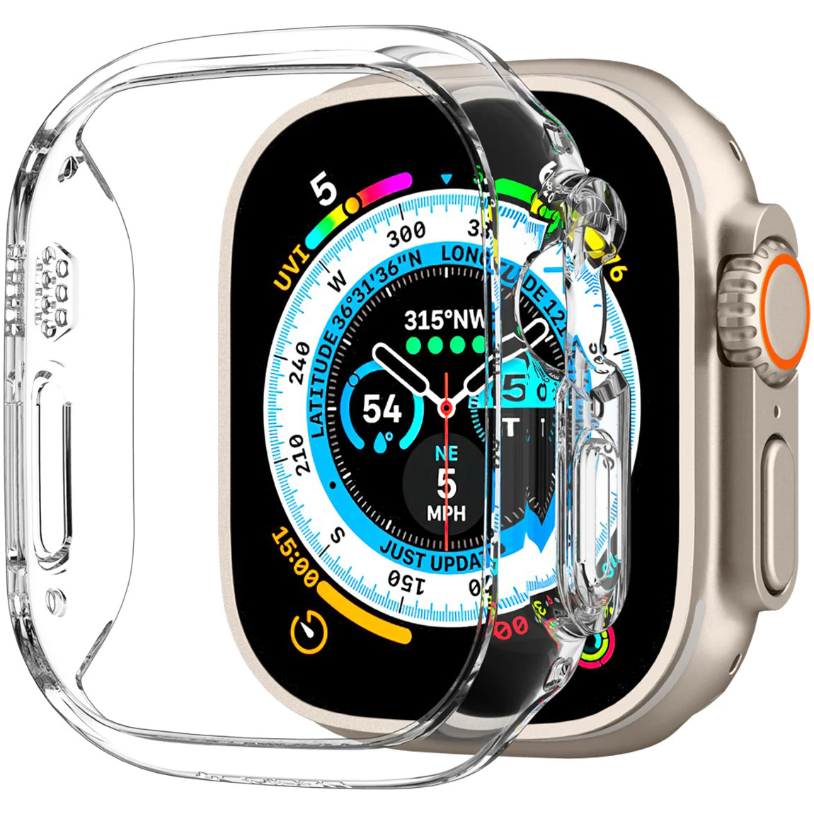 Oryginalne etui od marki Spigen z serii Thin Fit dla Apple Watch Ultra 49mm